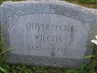 Wilcox, Oliver Pete